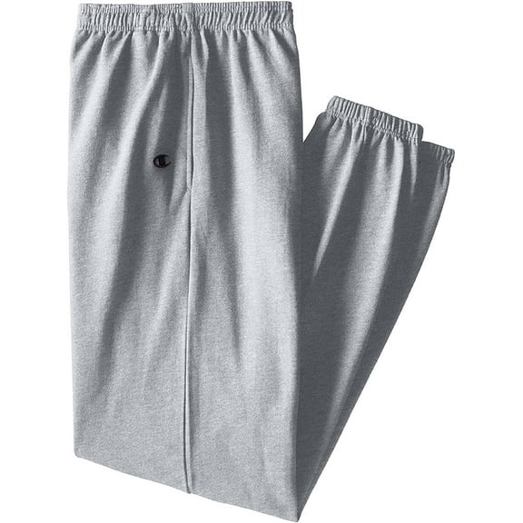 Champion Sweatpants for Men, Big and Tall Mens Joggers, Ideal Jersey Pants Heather Grey