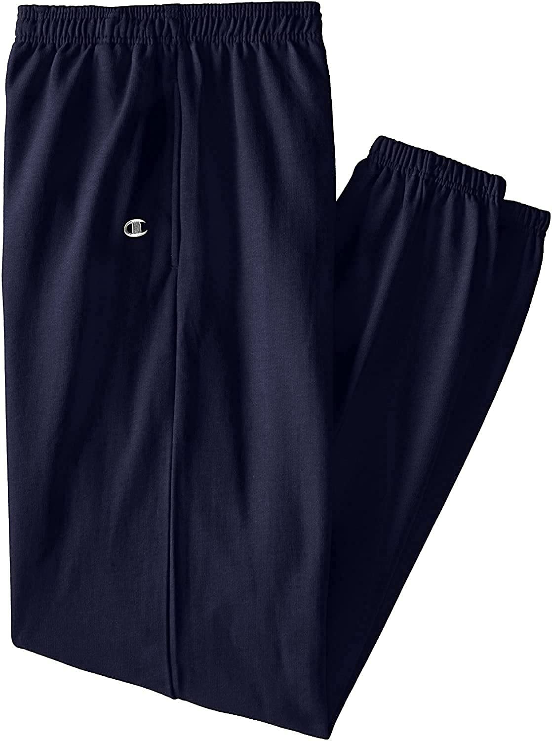Champion Sweatpants for Men Big and Tall Mens Joggers Ideal Jersey Pants Navy Walmart