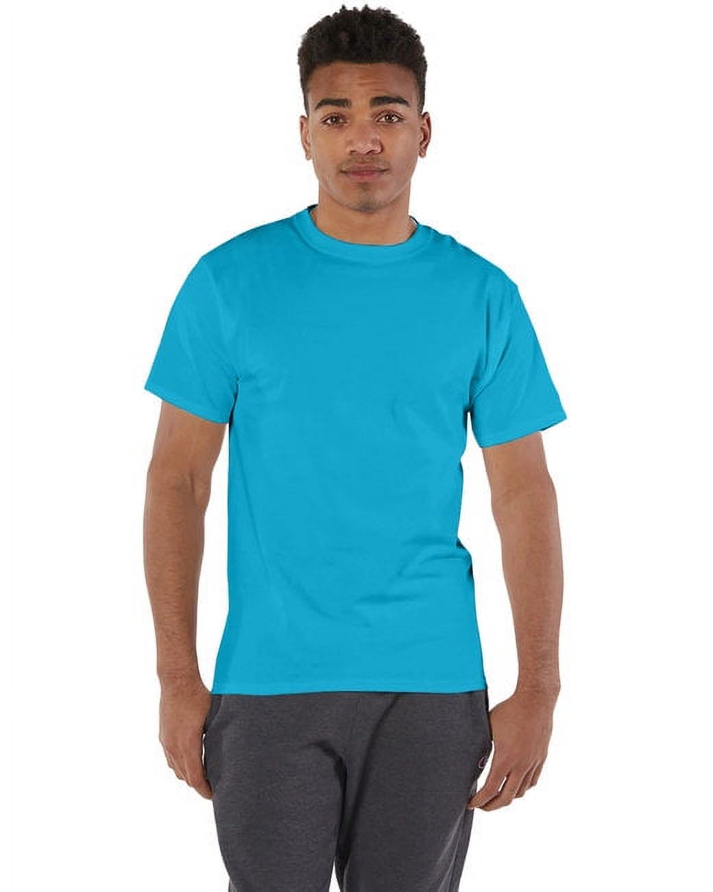 Champion T525C Adult 6 oz. Short Sleeve T Shirt Walmart