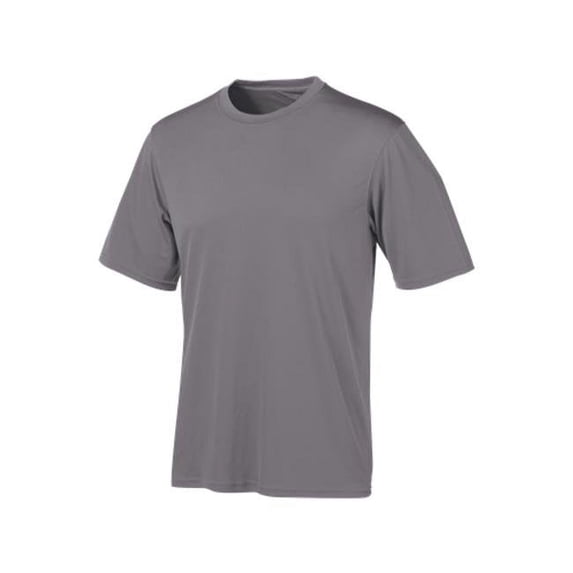 Champion Tactical Men's Short Sleeve Double Dry T-Shirt, Stone Gray, Large