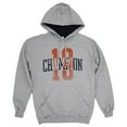 thumbnail image 1 of Champion Tall Mens Oxford Gray Powerblend Fleece Hoodie Pullover Sweatshirt LT, 1 of 2