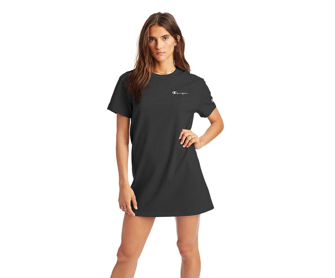 Champion Tee Dress Womens Active Dresses Size Xs Color Black