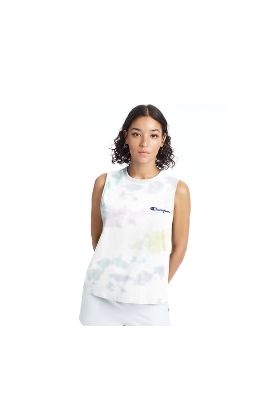 The Boyfriend Muscle Womens Active Shirts & Tees Size S, Color: Cloud Dye Ice Cake/Multi