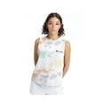 thumbnail image 1 of Champion The Boyfriend Muscle Womens Active Shirts & Tees Size S, Color: Cloud Dye White/Multi, 1 of 2
