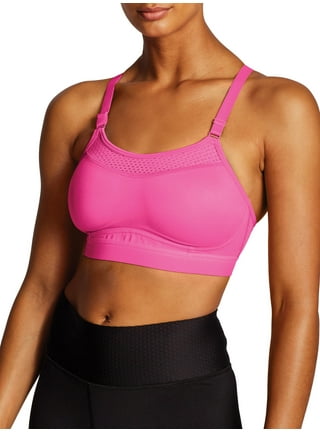 Champion Women's Shape T-Back Printed Sports Bra, WNM Sparkle Pink