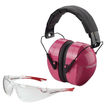 Champion Traps & Targets Shooting Glasses Clear Eyes And Ears Earmuffs
