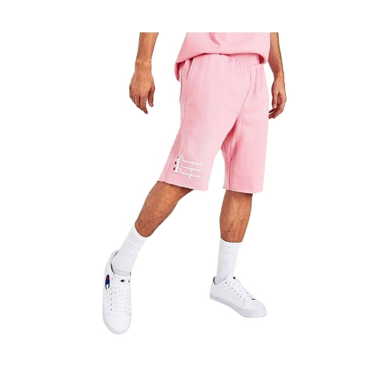 Pink champion shorts mens sales