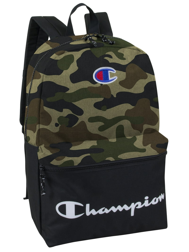 Champion Unisex Adult Manuscript Backpack Green Camo  display picture 2