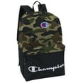 thumbnail image 1 of Champion Unisex Adult Manuscript Backpack Green Camo, 1 of 4