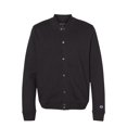 thumbnail image 1 of Champion - Unisex Bomber Jacket - CO100, Black, Small, 1 of 5