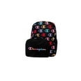thumbnail image 1 of Champion Unisex Munch Backpack Lunch Kit Combo &ndash; Black/Multi&ndash; One Size, 1 of 3
