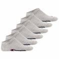 thumbnail image 1 of Champion Unisex Sneaker Socks, 6-Pack - Sneaker Socks Basic, Logo Grey Eu 43-46 (Uk 9-11), 1 of 1