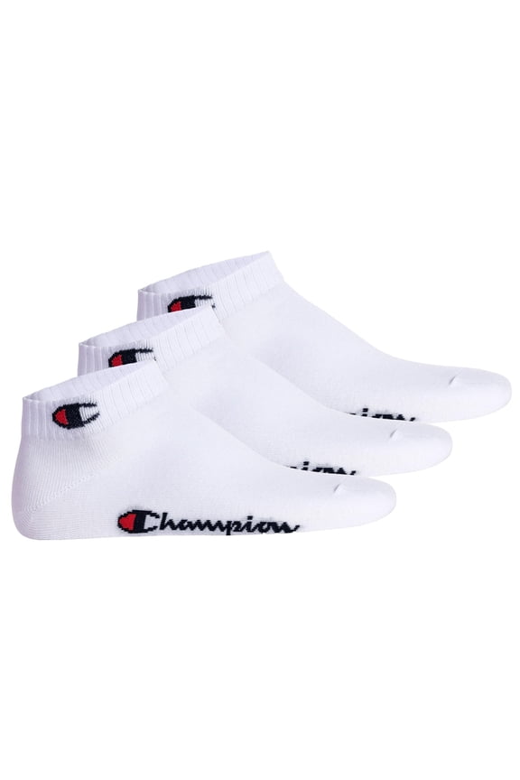 Unisex Socks, 3-Pack - Quarter Socks, Basic, Logo White Eu 35-38 (Uk 3-5)