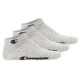thumbnail image 1 of Champion Unisex Socks, 3 Pairs - Quarter Socks Basic Grey Eu 35-38 (Uk 3-5), 1 of 3