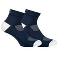 thumbnail image 1 of Champion Unisex Socks - Sports Socks, Ankle Socks, Performance 2 Pack Navy 43-46 (Uk 9-11), 1 of 2