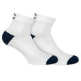 thumbnail image 1 of Champion Unisex Socks - Sports Socks, Ankle Socks, Performance 2 Pack White 35-38 (Uk 3-5), 1 of 2