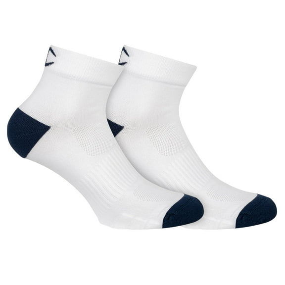 Champion Unisex Socks - Sports Socks, Ankle Socks, Performance 2 Pack White 35-38 (Uk 3-5)
