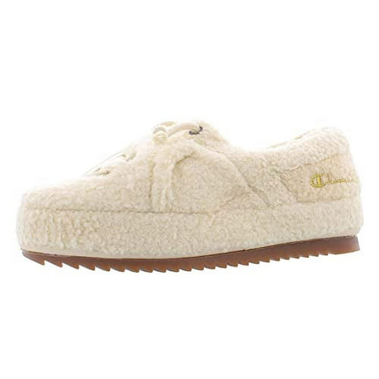 Champion University Cozy High Pile Women s Shoes Size 6 Color Beige