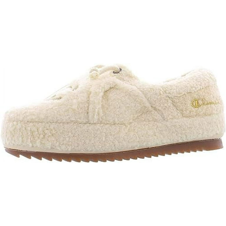 Champion University Cozy High Pile Womens SLIPPER Size 5