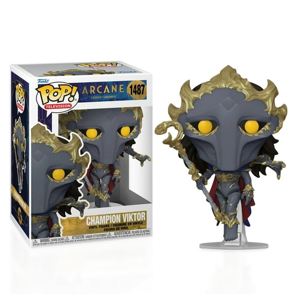 Champion Viktor Funko Pop! TV Arcane: League of Legends - Collectible Vinyl Figure #1487 with Case
