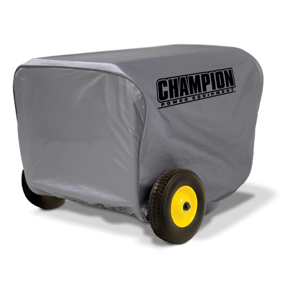 Gray Weather-Resistant Vinyl Generator Storage Cover