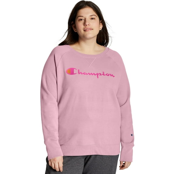 Champion Women Crewneck Long Sleeve Athletic Shirts & Tops