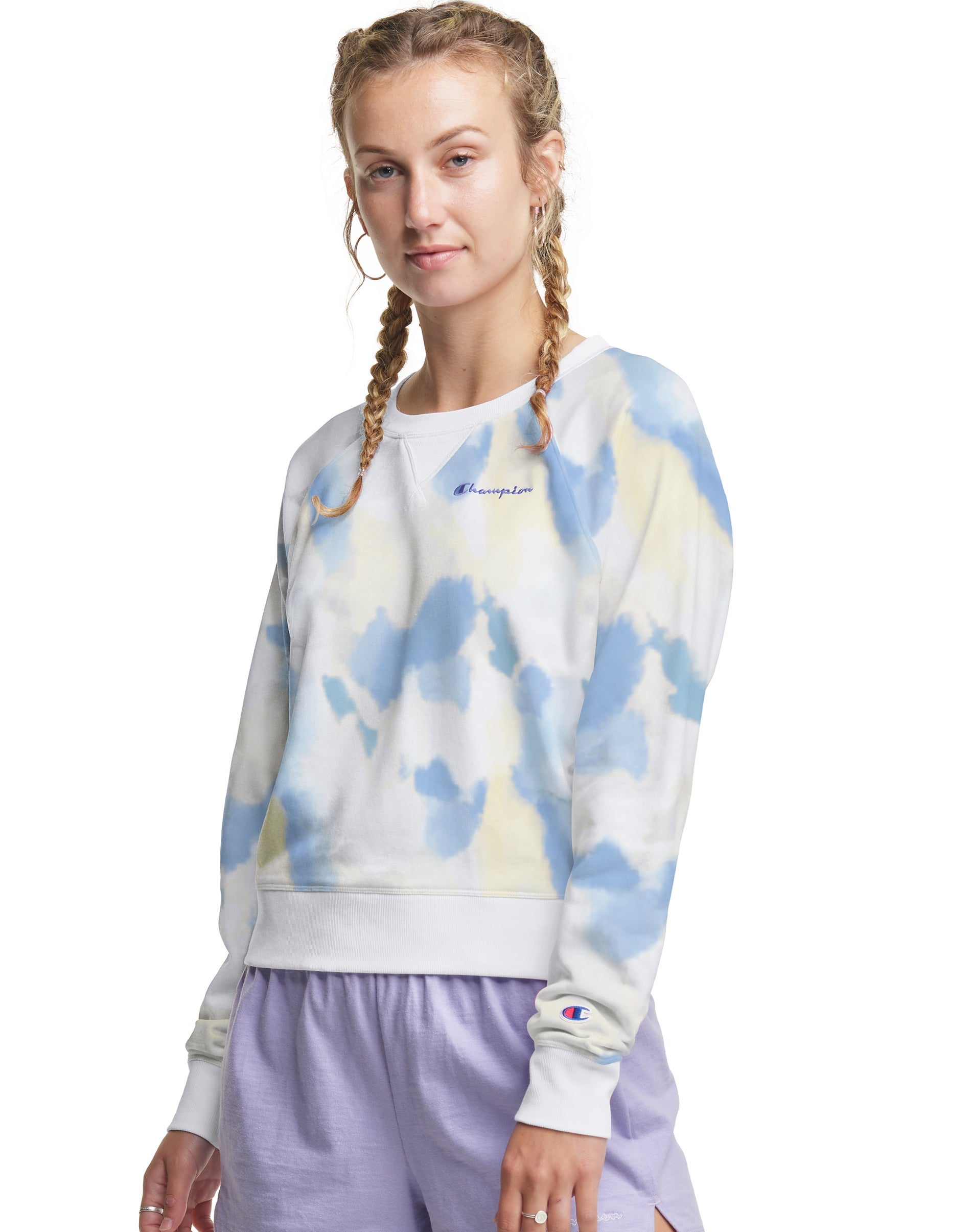 Champion tie deals dye crewneck