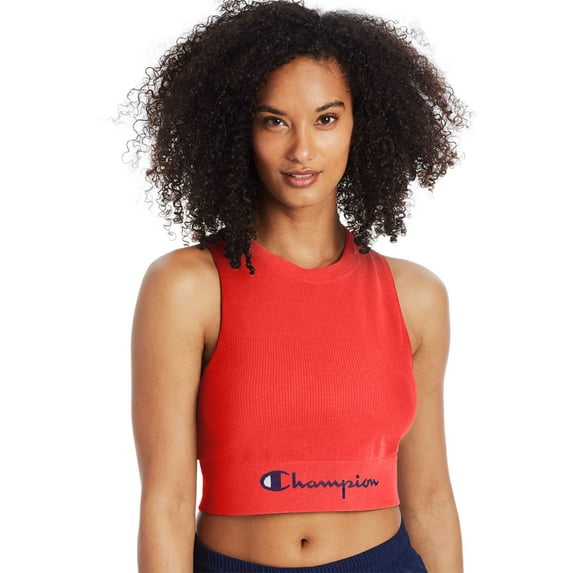 Champion Women Crewneck Sleeveless Racerback Blouses & Tops