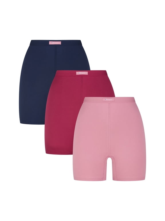 Women’s 3 Pack Super Soft Long Leg Boyshorts