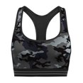 thumbnail image 1 of Champion Women's Absolute Workout Sports Bra Bra, Leaf camo Neutral/Black, Medium, 1 of 3