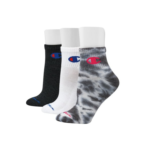 Champion Women's Ankle Socks, 3 Pack