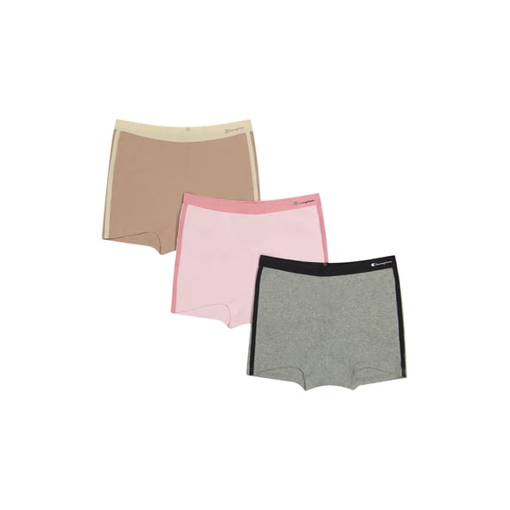 Champion Women’s Boyshort Underwear, 3 Pack, Sizes S - XXL