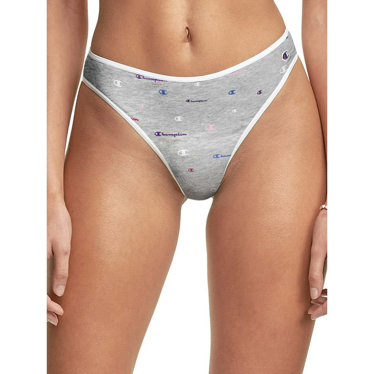 Champion Women's Cotton Stretch Thong 1 Pack 