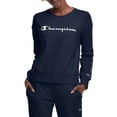 thumbnail image 1 of Champion Women's Crewneck with Logo Taping, 1 of 6