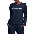 thumbnail image 1 of Champion Women's Crewneck with Logo Taping, 1 of 6