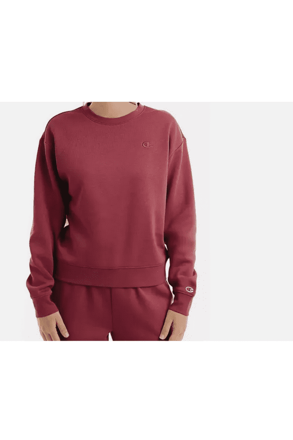 Women's Fleece Sweatshirt Redwood Red X-Small