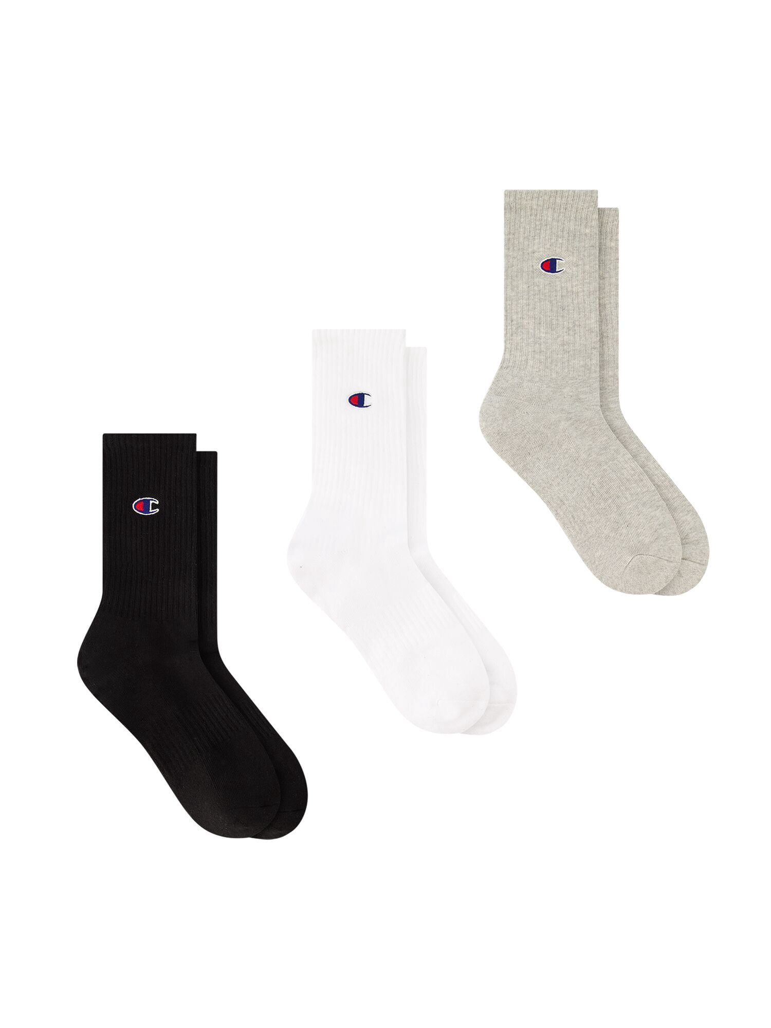 Champion Women’s Heritage Collection Cushion Crew Socks, 3 Pack, Sizes 4-10