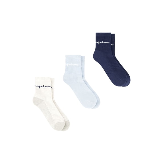 Champion Women’s Heritage Collection High Ankle Cushion Socks, 3 Pack, Sizes 4–10
