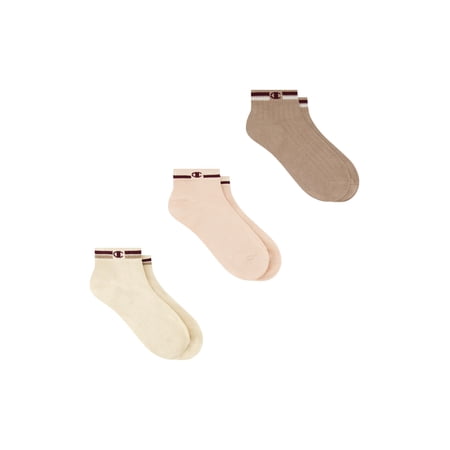 Champion Women’s Heritage Collection Lightweight Ankle Socks, 3 Pack, Sizes 4-10