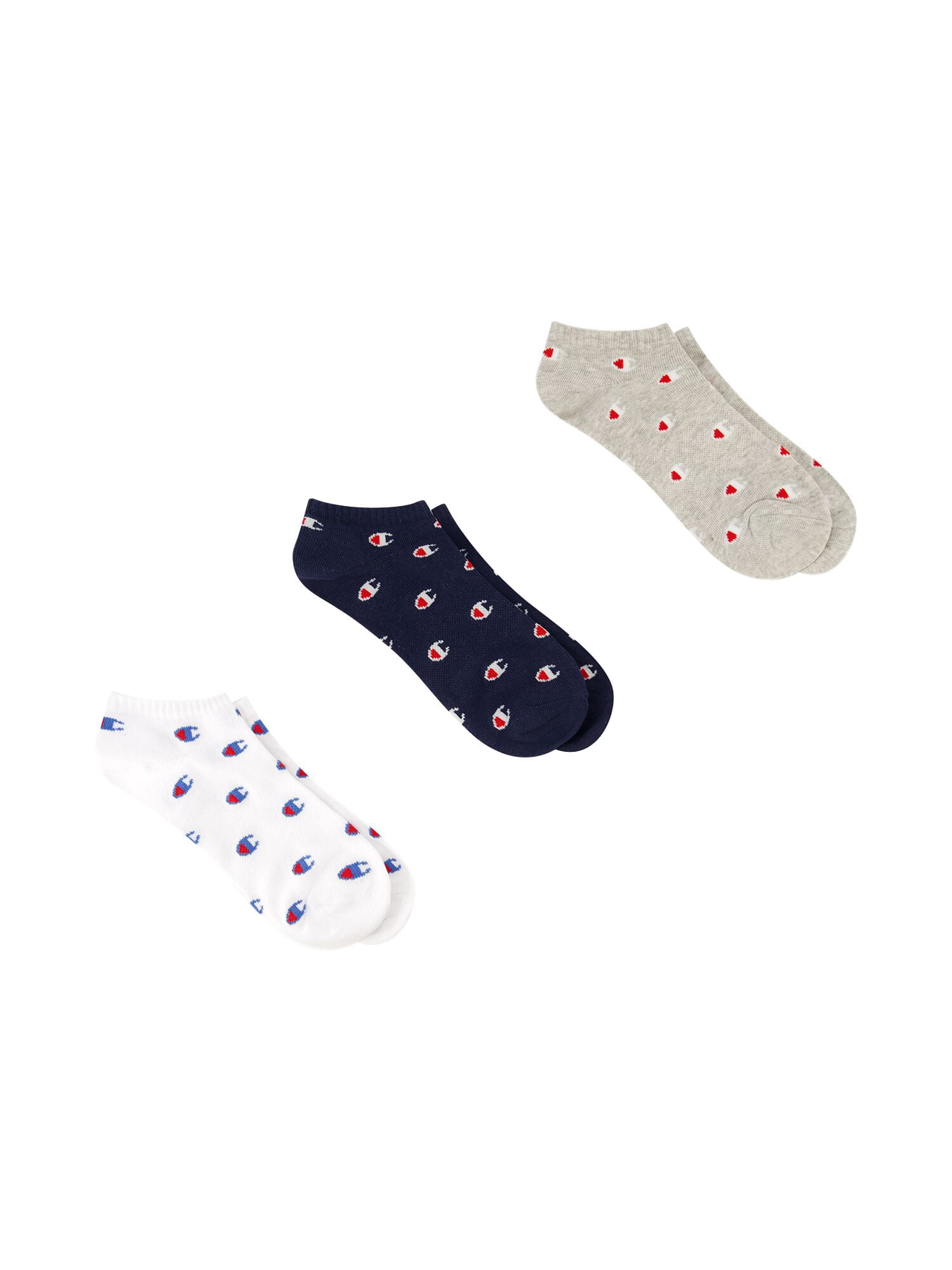 Champion Women’s Heritage Collection Lightweight Low Cut Socks, 3 Pack, Sizes 4-10