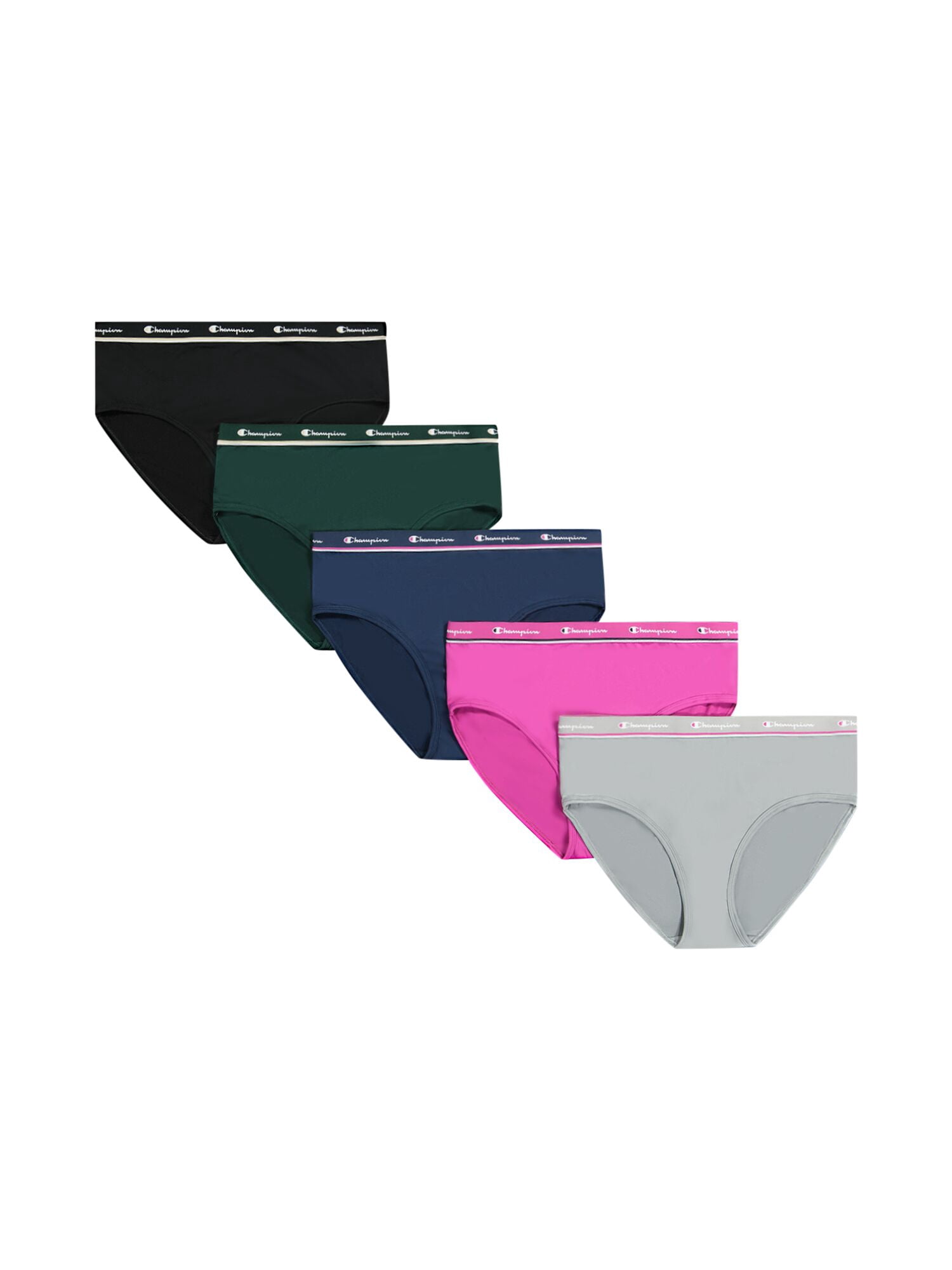 Champion Women’s Hipster Underwear, 5 Pack, Sizes S - 2XL