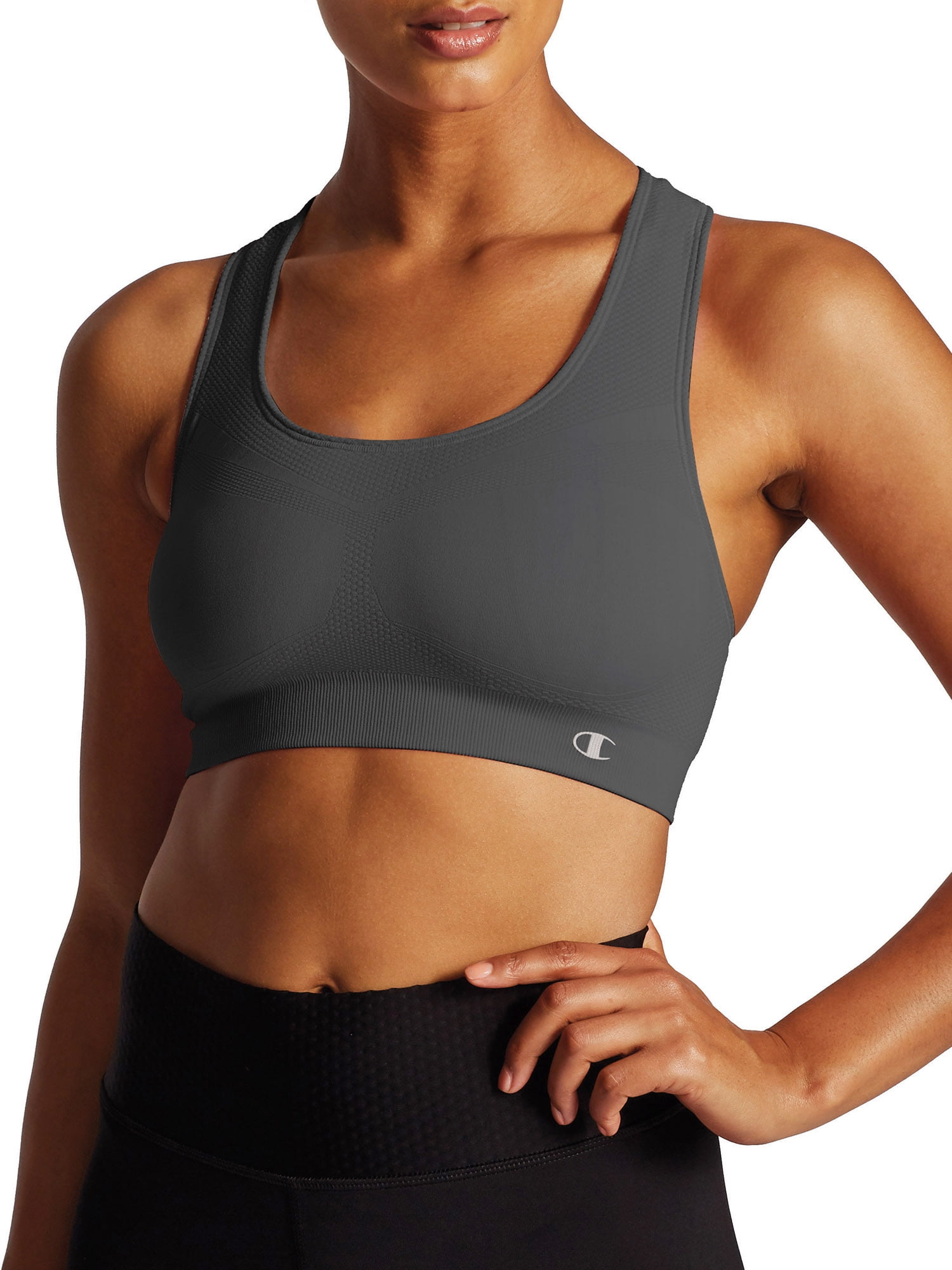 Champion, Infinity Racerback, Moderate Support, Seamless Sports