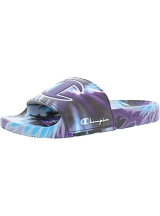 Tie dye printed sandals with thick soles new arrivals