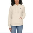 thumbnail image 1 of Champion Women's Kangaroo Pocket Herringbone Cotton Blend Hoodie-Cream / 3X, 1 of 6