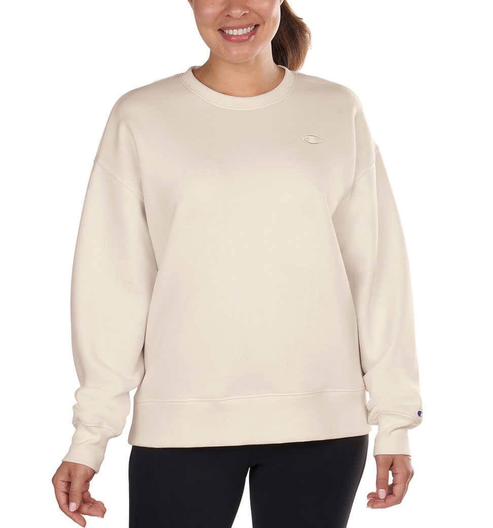 Champion cream sweatshirt sale