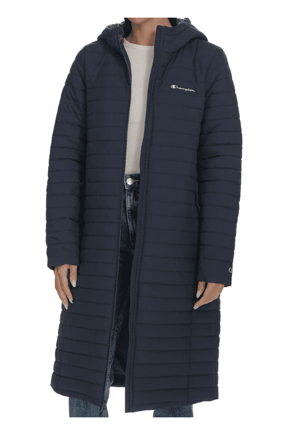 Women's Long Sideline Coat Black Medium