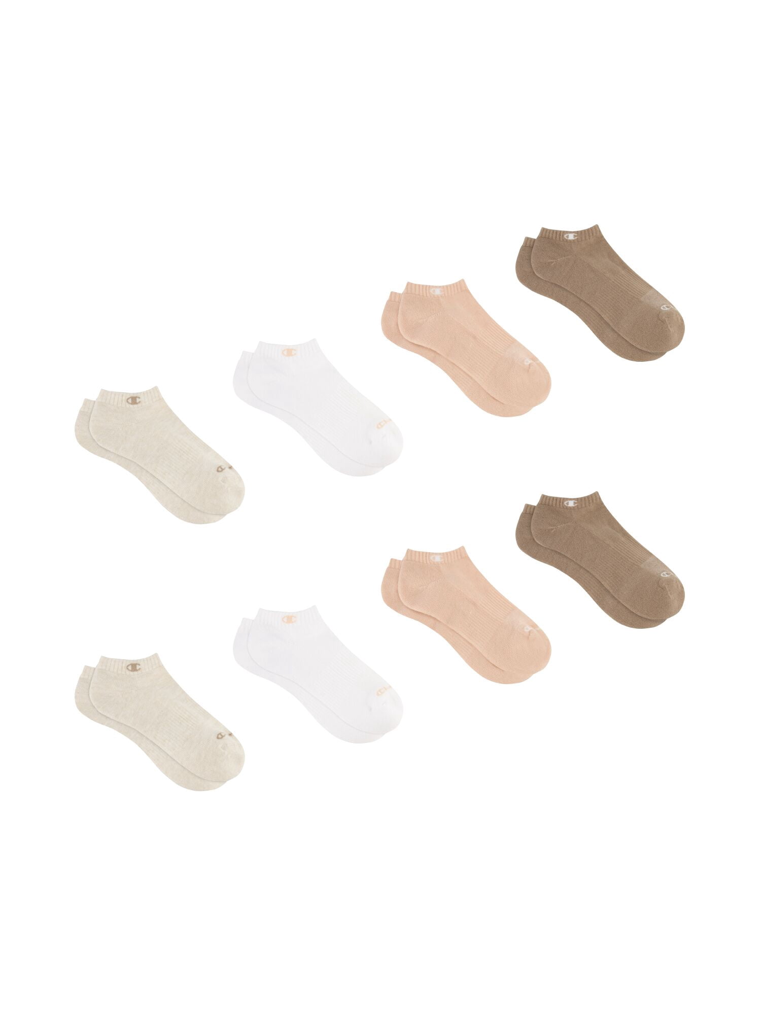 Champion Women’s Low Cut Cushioned Socks, 8 Pack, Sizes 4-10