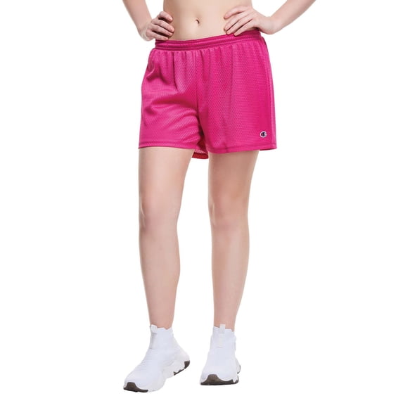 Champion Women's Mesh Shorts, 4 Inch Inseam