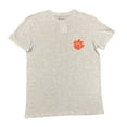 thumbnail image 1 of Champion Women's NCAA Logo Chest Pocket Short Sleeve T-Shirt (Clemson Grey, L), 1 of 2