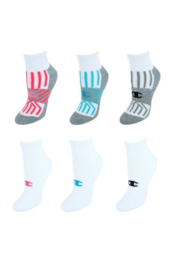 Women's Performance Ankle Socks, 6 Pack